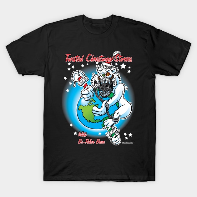 Twisted Christmas Stories with Bi-Polar Bear T-Shirt by eShirtLabs